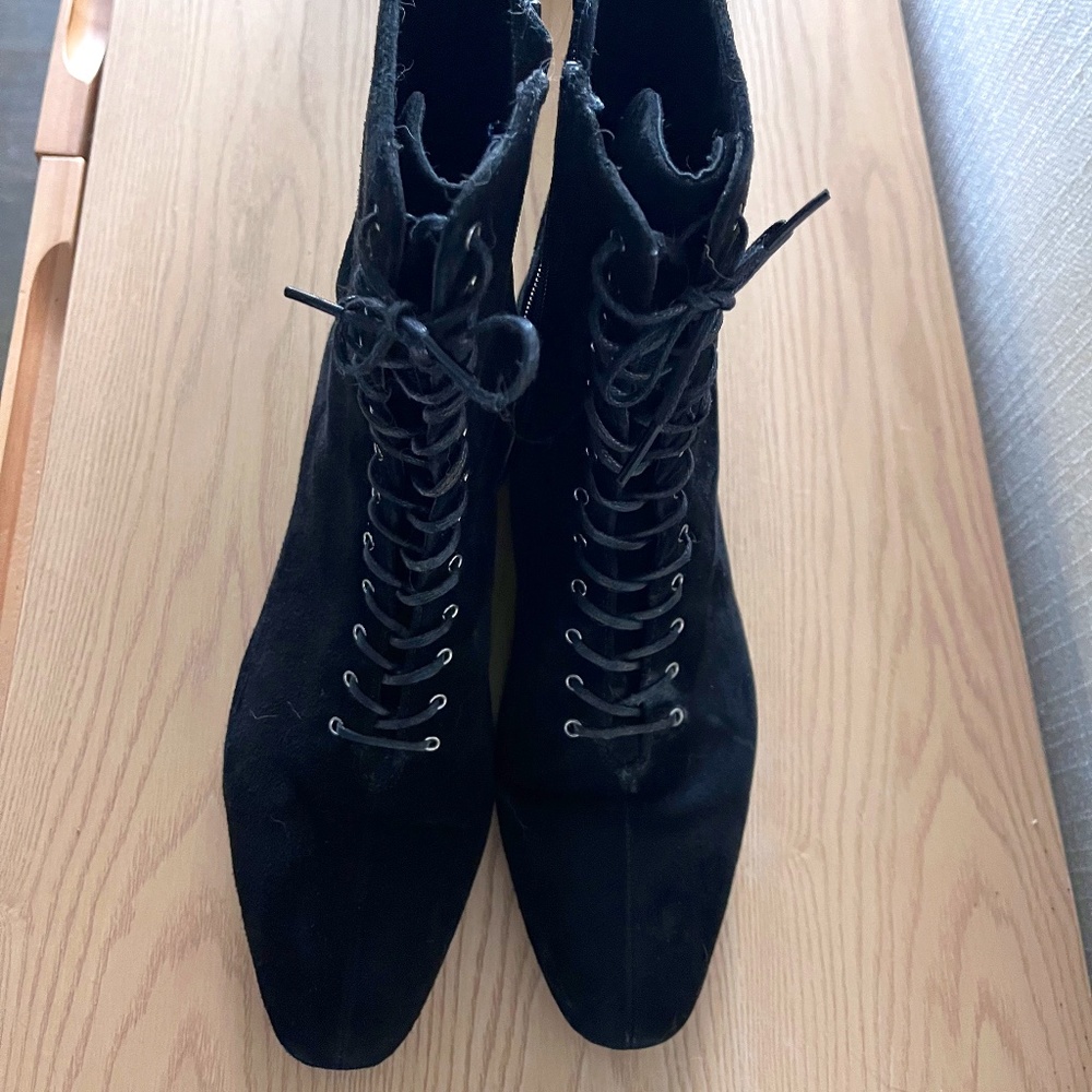 Vagabond Shoemakers Suede Lace-up Boot (Narrow)